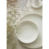 Kütahya Porselen Bone Crest 24 Parça Yemek Takımı Sade - 3
