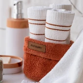 Schafer Home Daily 4 lü Havlu Seti 30x50 Cm-Kiremit - 5