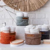 Schafer Home Daily 4 lü Havlu Seti 30x50 Cm-Kiremit - 12