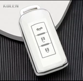 Mitsubishi Outlander Asx Lancer Pajero Eclipse Anahtar Kılıfı Beyaz-GÜMÜŞ 2.Resime Bakınız Lütfen thumbnail 1