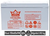 12 V 7 AHM KURU AKÜ - 1