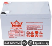 12 V 12 AHM KURU AKÜ - 2