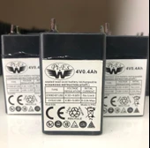 4 V 0,4 AHM KURU TİP AKÜ - 1