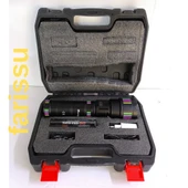 Gold Kama GK-63 Ultra Güçlü LED El Feneri - 150W, 15000 Lümen, Lazer Fonksiyonlu - 1