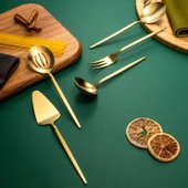 Fecra Pure 5 Parça Servis Seti Gold - 3