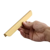 Fırat 224 mm Mat Gold Altın Kulpu Metal Mobilya Çekmece Mutfak Dolap Kapak Kulpları Kulbu Dolabı thumbnail 6