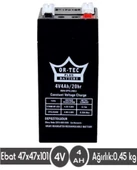 4 V 4 AHM KURU TİP AKÜ - 1