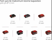 Einhell TE-AG 18/115 Lİ Tek Akülü 4 Ah Taşlama Makinesi - 3