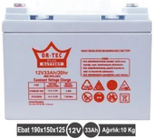 12 V 33 AHM JEL AKÜ - 1