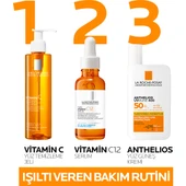 La Roche Posay C Vitamini İçerikli Işıltı Veren Yüz Temizleme Jeli 200 ml thumbnail 7