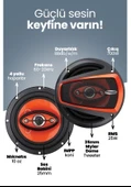 Goldmaster Rm-1694 4 Way 700 Watt Oto Hoparlör - 3