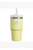 Stanley Quencher H2.O FlowState Tumbler Pipetli Termos 0,6 L Sarı thumbnail 1