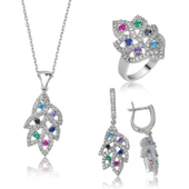 Gümüş Renkli Bayan Set - 1