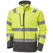 Helly Hansen Workwear Alna 2.0 Hı Vıs Softshell İşçi Montu -74095 thumbnail 2
