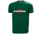 Helly Hansen Workwear Logo Tişört -79261 thumbnail 3