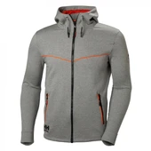 Helly Hansen Workwear Chelsea Evolutıon Fermuarlı Kapüşonlu Sweatshirt -79197 thumbnail 2