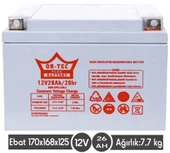 12 V 26 AHM KURU AKÜ - 1