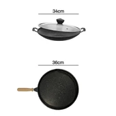 Mihfer 12 Parça Döküm Tencere Sahan Tava Çeyiz Seti thumbnail 6