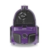 Simfer 6303 Hyper Clean Toz Torbasız Süpürge 800W Mor thumbnail 2