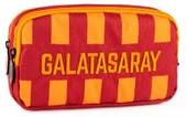 Galatasaray Sarı Kırmızı Nakışlı Okul Kalemliği / Kalem Çantası - Erkek Çocuk - İki Bölmeli - ME25542 - 1