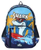 Me Team Dört Bölmeli Erkek Çocuk Okul Sırt Çantası - Shark/Köpek Balığı - 25185 thumbnail 1
