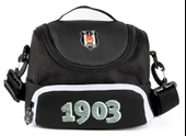 Beşiktaş Lisanslı 1903 Baskılı Erkek Çocuk Okul Beslenme Çantası - 25345 - Siyah - 1