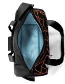 Coral High Erkek Çocuk Spor ve Seyahat Çantası - Siyah Turuncu Basketbol Desenli - 27536 thumbnail 3