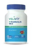 Velavit V-Cranberry & Vit C 30 Kapsül - 5