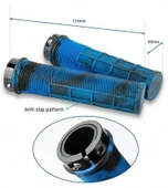 Forte Gt 1519 Silikon Bisiklet Elcik Kaymaz Yapı Kolay Kavrama Gidon Bisiklet Elciği Kırmızı thumbnail 5