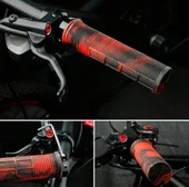 Forte Gt 1519 Silikon Bisiklet Elcik Kaymaz Yapı Kolay Kavrama Gidon Bisiklet Elciği Kırmızı thumbnail 4