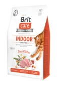 Brit Care Grain Free Indoor Anti Stress Tavuklu Kedi Maması 2 Kg - 1