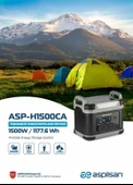 ASP-H1500CA 1500W 1177.6Wh Enerji Depolama Sistemi - 2