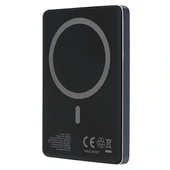 S-LINK MG105 5000mAh PD20W Magsafe 15W Kablosuz Type-C Mavi Taşınabilir Metal Şarj Cihazı Powerbank - 5
