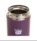 Baby Plus Paslanmaz Çelik Bebek Mama Saklama Termosu 350 Ml Byp-sh4060b Mor BYP-SH4060B_Mor - 3
