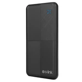 S-LINK IP-G12N 10000mAh Micro+Usb+ Type-C Giriş+Çıkış Siyah Taşınabilir Pil Şarj Cihazı Powerbank thumbnail 4