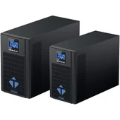 TESCOM 1KVA NEOLINE ONLINE 1/1F LCD EKRAN UPS (SNMP MODÜL DAHİL) 2x 12v 9amper - 1