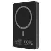 S-LINK MG110 10000mAh PD20W Magsafe 15W Kablosuz Type-C Gri Taşınabilir Metal Şarj Cihazı Powerbank - 5