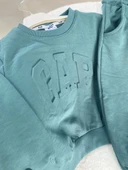 Baskılı Çocuk Eşofman Takımı – Yeşil - 3