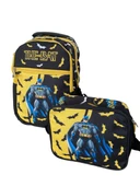 Okul Çantası 2'li Set Batman Desenli Okul Çantası - 1
