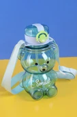 Smile Ayıcık 800ML Su Matarası Su Şişesi Suluk Bpa Içermez Suluk (sticker Hediyeli) - 2