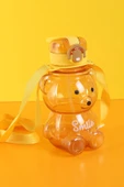 Smile Ayıcık 800ML Su Matarası Su Şişesi Suluk Bpa Içermez Suluk (sticker Hediyeli) - 4