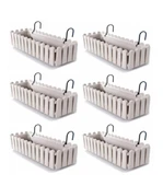 Omnipazar SO-İB03 Askılı Balkon Saksı Takımı 14 lt Kirli Beyaz 6 Adet thumbnail 1