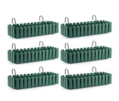 Omnipazar SO-İB03 Askılı Balkon Saksı Takım 14 lt Yeşil 6 Adet thumbnail 1