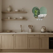 Kalpler ve Aşk Dekoratif Aynalı Tablo thumbnail 2