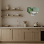 Aşk Dolu Kalp Tasarımlı  Dekoratif Aynalı Tablo thumbnail 2