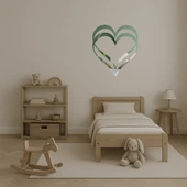 Romantik İç Mekan Dekoratif Aynalı Tablo thumbnail 5