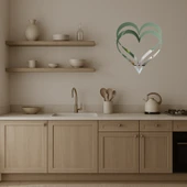 Romantik İç Mekan Dekoratif Aynalı Tablo thumbnail 4