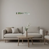 Özlem Dolu Anılar İçin Dekoratif  Aynalı Tablo thumbnail 1