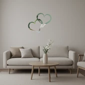 Sevgiyi Simgeleyen  Kalp Duvar Aynalı Tablosu thumbnail 1