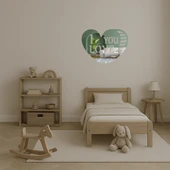 Aşk Dolu Kalp Tasarımlı  Dekoratif Aynalı Tablo thumbnail 4